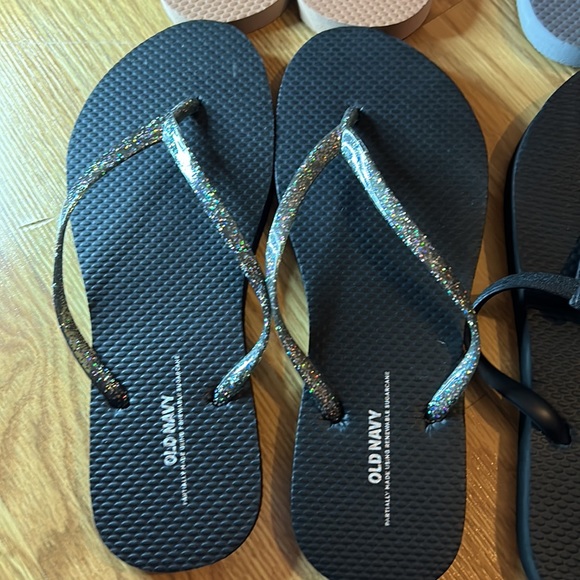 COPY - Old Navy flip flops 7 pairs size 7 GUC some new - Picture 5 of 8